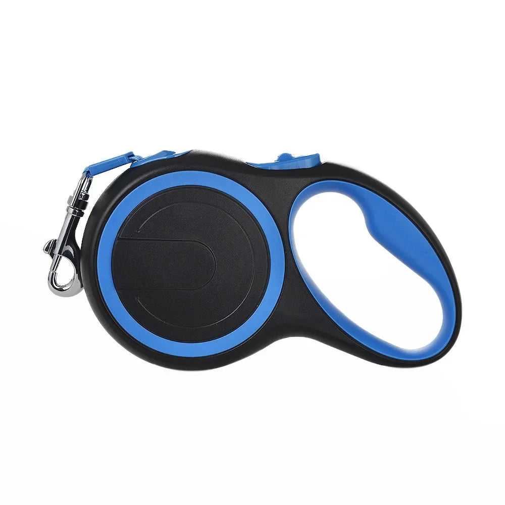 Retractable Pet Leash Automatic Retractable Pet Leash 1 Tow 2 Dog Double with Flashlight and Bag Dispenser
