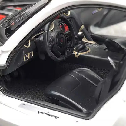 AUTOART New 1/18 scale DODGE VIPER ACR 2017 car model Static display Collection Holiday gift