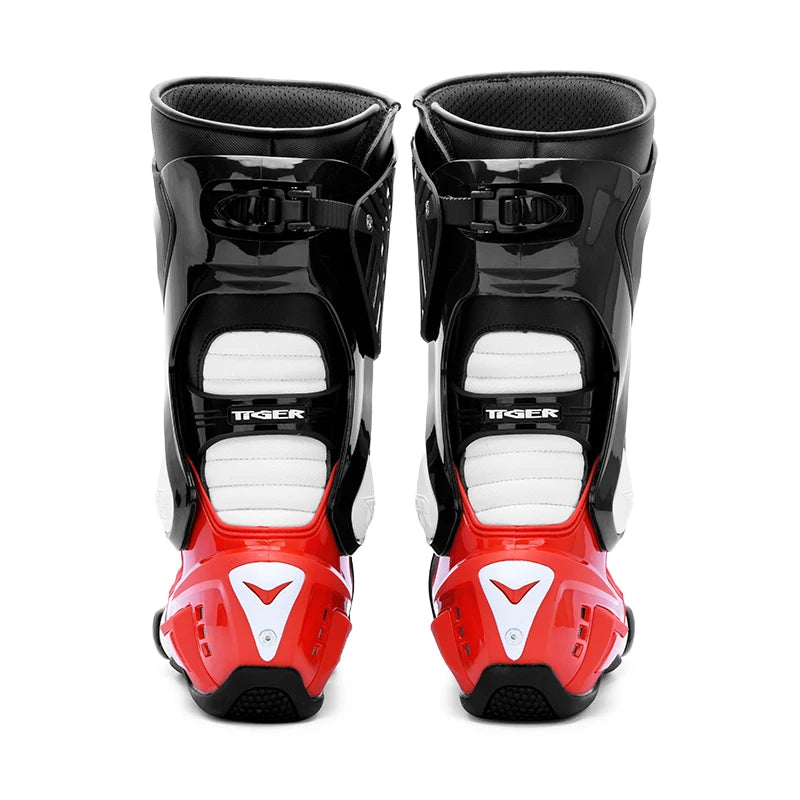 Professional Motorcycle Boots Men Motocross Off Road Racing Boots Wear Resistant Botas Moto Anti-slip Motorcyclist Shoes