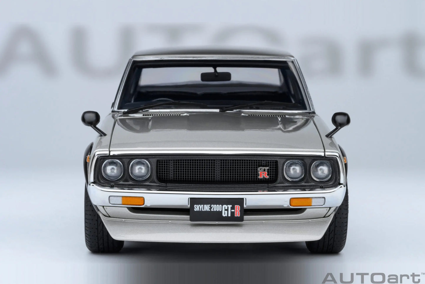 NISSAN SKYLINE 2000 GT-R (KPGC110) TUNED VERSION RS WATANABE WHEEL AUTOart 1/18 Static display model gift collection