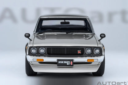 NISSAN SKYLINE 2000 GT-R (KPGC110) TUNED VERSION RS WATANABE WHEEL AUTOart 1/18 Static display model gift collection