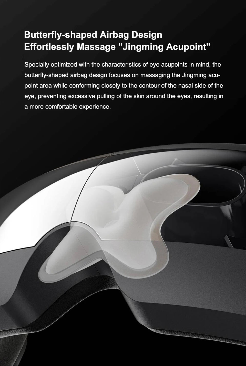 Original NEW MIJIA Smart Eye Massager  Zone Massage Visual Folding Massage Glasses Custom Eye Health For Mi Home APP