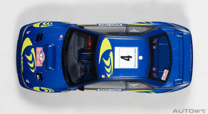 AUTOART Die-cast car model 1/18 Subaru Impreza WRC Rally of Monte Carlo  Static display car models