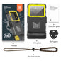 Multi-functional, durable, waterproof, 15m/50ft, universal 6.9 inch waterproof phone case, IP68, professional diving photography