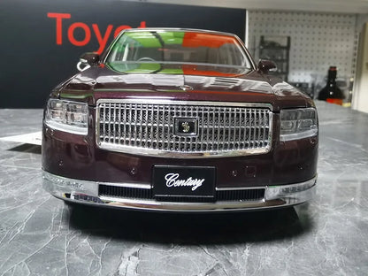 LCD 1/18 Car Model TOYOTA Century Car Model Simulation Model Diecast Model Collect Ornament Boy Custom Birthday Boy Toy Gift