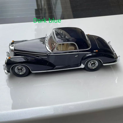 1:18 Benz Convertible Car Model Die-cast Alloy Collection 300 Sc Cabriolet 1957 & Coupe 1955 The Paint Defective