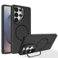 New Matte For Magsafe Magnetic Case For Samsung Galaxy S26 S25 S24 S23 S22 Ultra Plus S25FE S24FE S25Edge With Kickstand Cover
