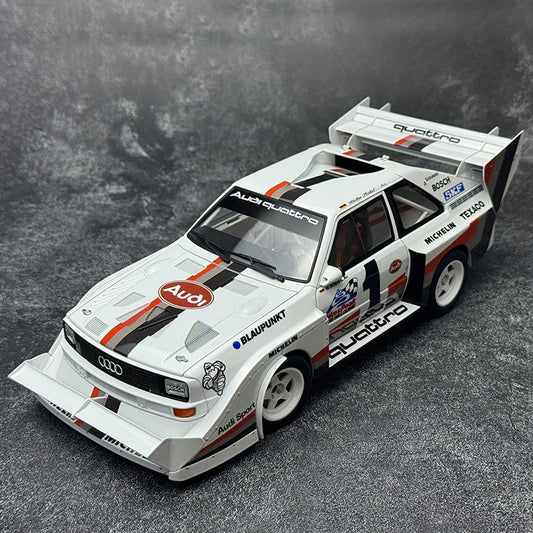 AUTOART 1/18 Audi Quattro S1 #1 1987 Rally Car Model
