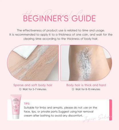 LAIKOU Hair Removal Cream  Intimate Areas Epilator Cream Painless Health Hair Remover Growth Inhibitor Men Woman Body Care 50g