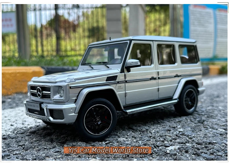 AUTOART 1:18 G63 2017 Car model SUV  Personal collection of holiday gifts