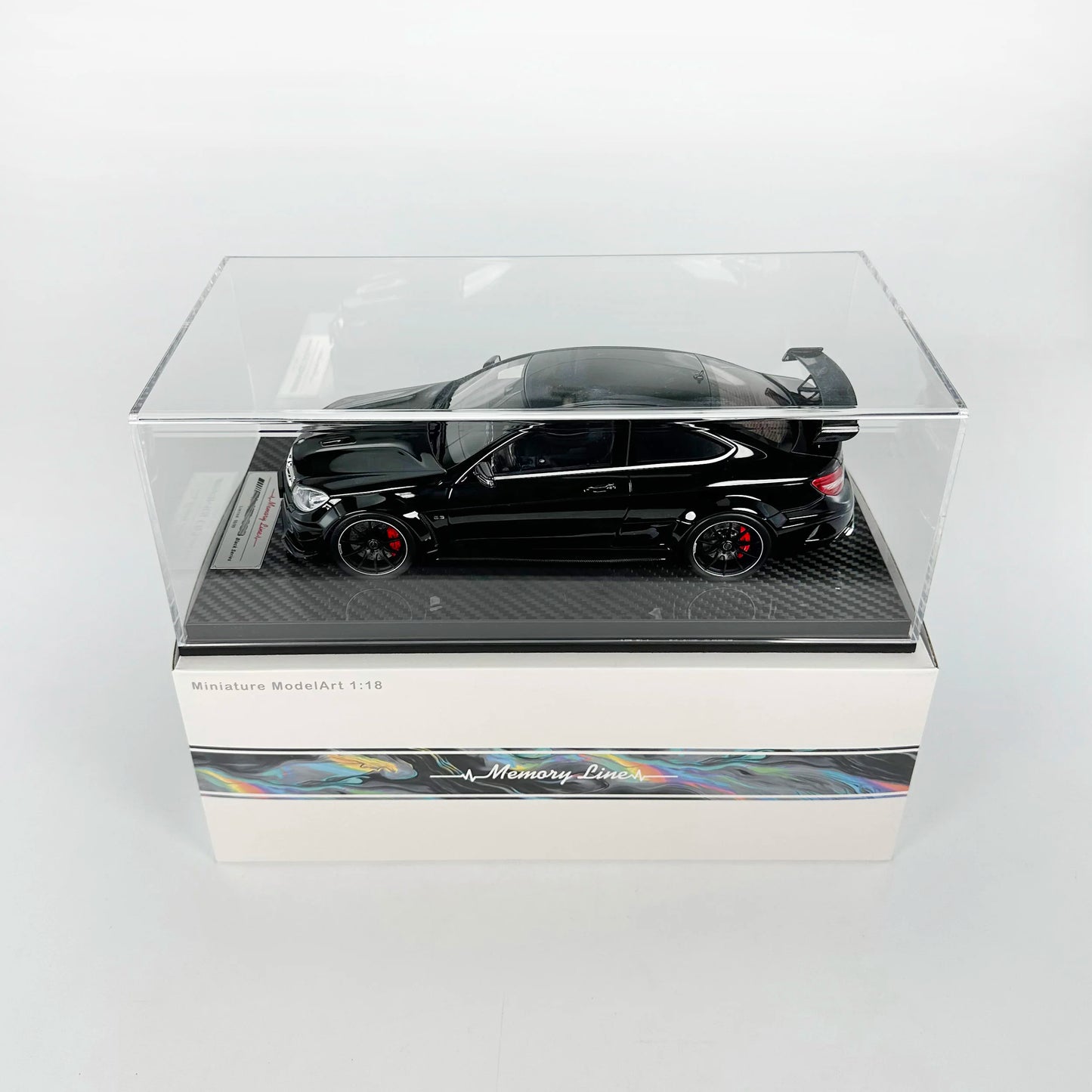 1/18  C 63 Black Series resin model Memory Line collectibles