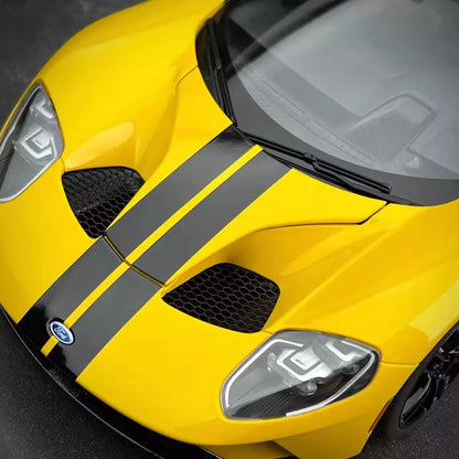 AUTOART 1:18 scale Ford GT ABS material Full Open car model Static Display Holiday gift collection Sports car model