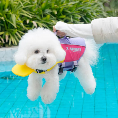 Summer Dog Life Jacket Pet Swimwear Safety Vest Puppy Swimsuits for Small Medium Large Dog