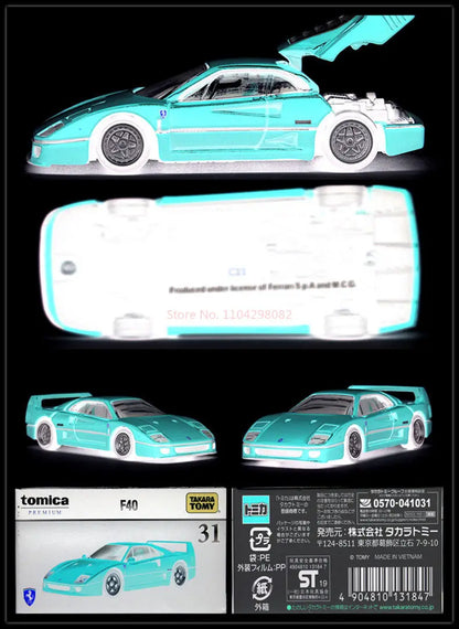 Ferrari F40 TOMICA Diecast Alloy Car Model Collectible Vehicle Toy Gift
