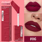 DUNUF  8-color matte velvet smooth easy-to-apply square tube lip gloss waterproof three-dimensional plumping lipstick