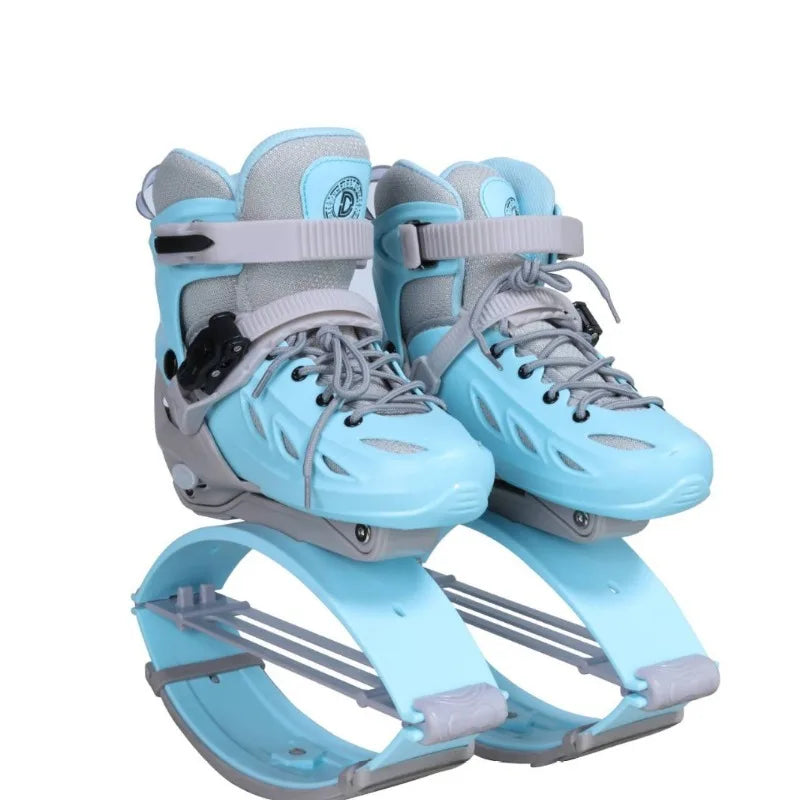 Adjustable Bounce Boots Kangaroo Jumping Shoes, Spring-Loaded Stilt Sneakers for Fitness & Outdoor Sports