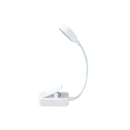 Runto LED Clip On Book Light Portable Reading Light Battery Powered 3 Color Eye Protection Stepless Dimmable Mini Desk Lamp