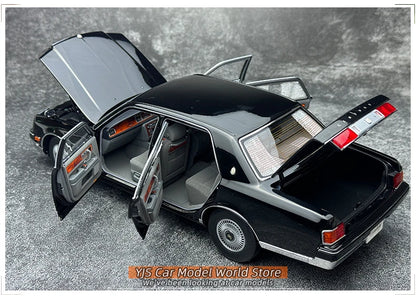 Almost Real Car model 1/18 Toyota Century alloy full open model 1997 black Static collection Collect Holiday gift