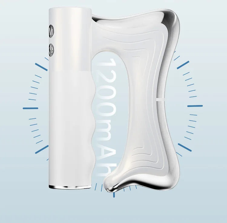 2026 New Electric Fascia Gun Deep Tissue Percussion Massager Guasha for Muscle Pain Relief Recovery Home Gym Travel Use