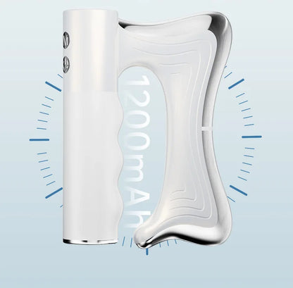 2026 New Electric Fascia Gun Deep Tissue Percussion Massager Guasha for Muscle Pain Relief Recovery Home Gym Travel Use