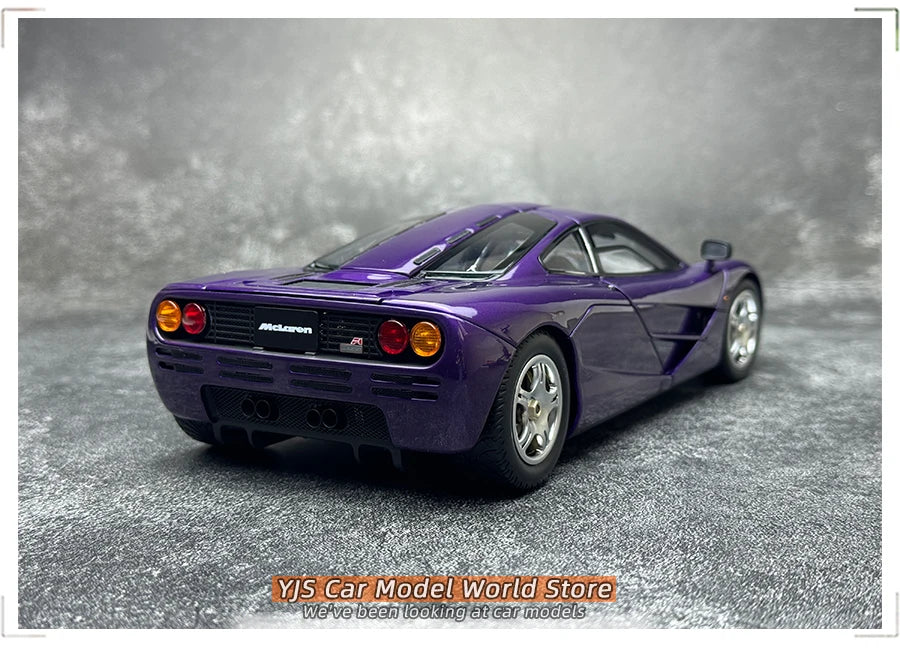 LCD model 1 New 1:18 FOR McLaren F1 XP5 alloy car model sports car static display gift collection for friends