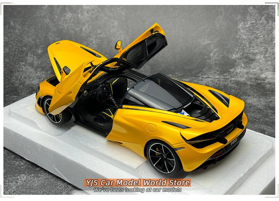 AUTOart 1:18 scale for McLaren 720S  Sports car model static display pieces holiday gift collection