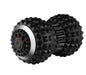 Vibration electric yoga ball three block adjustable intensity massage wheel body massager deep massage ball