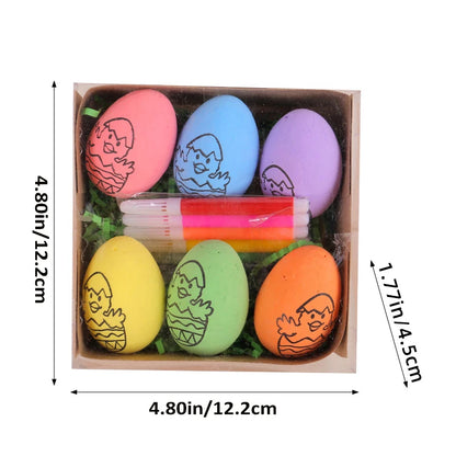 DIY Hand-Painted Easter Eggs, Easter Home Décor, Creative Easter Gift for Easter Party