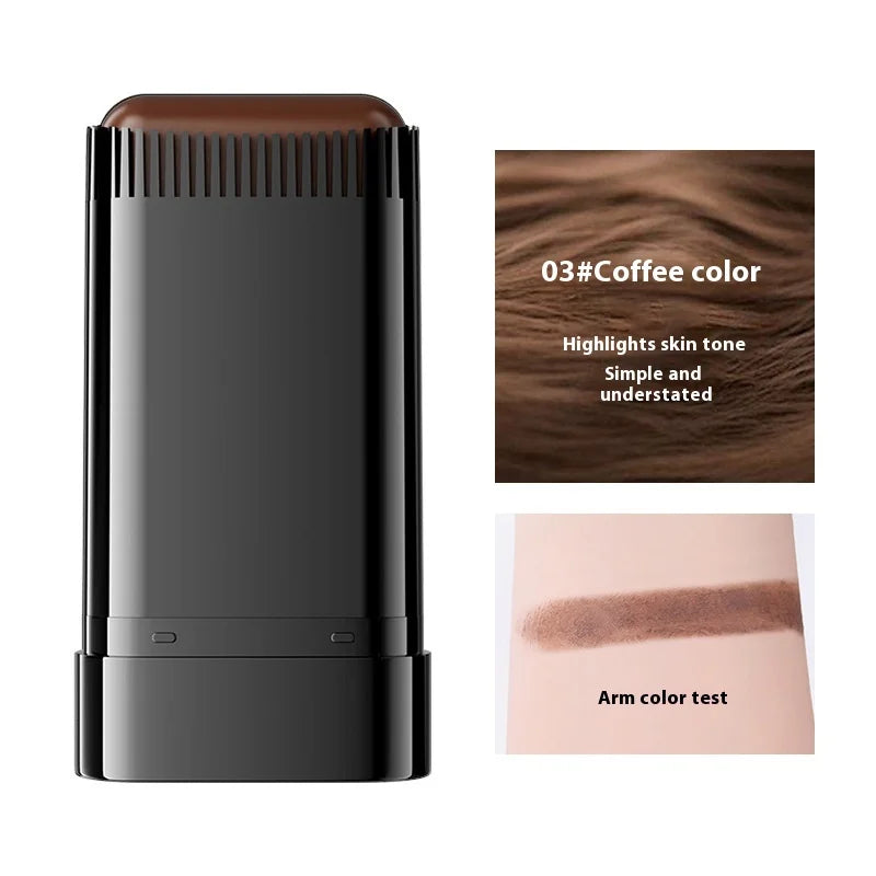 Hair Color Stick with Comb – Waterproof & Sweat-Resistant Temporary Hair Dye, Ergonomic Smooth Handle (Comfortable Grip)