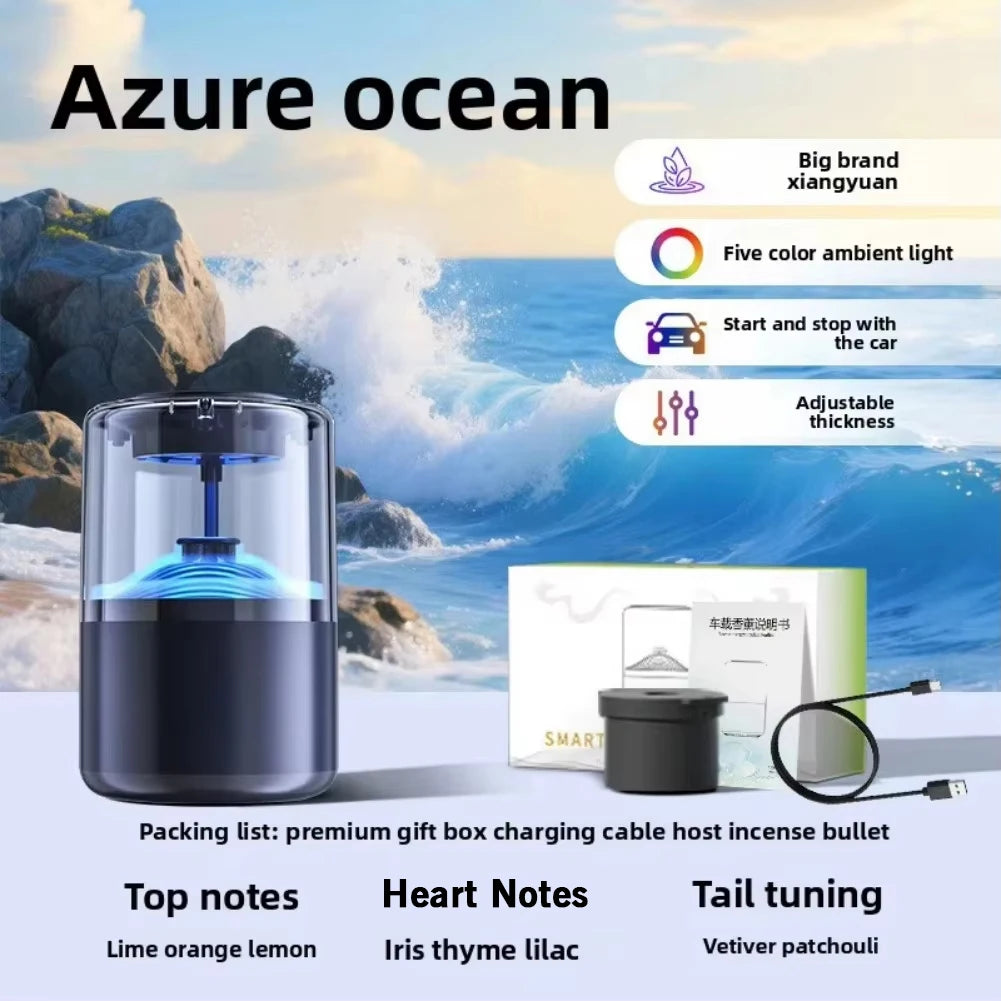 New Car Air Freshener Premium Smart Car Diffuser Cloud Mist Auto Spray High-End Car Air Freshener Car Accessories
