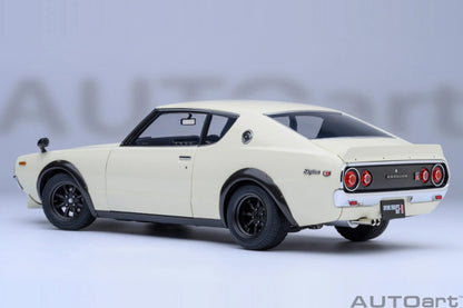 NISSAN SKYLINE 2000 GT-R (KPGC110) TUNED VERSION RS WATANABE WHEEL AUTOart 1/18 Static display model gift collection