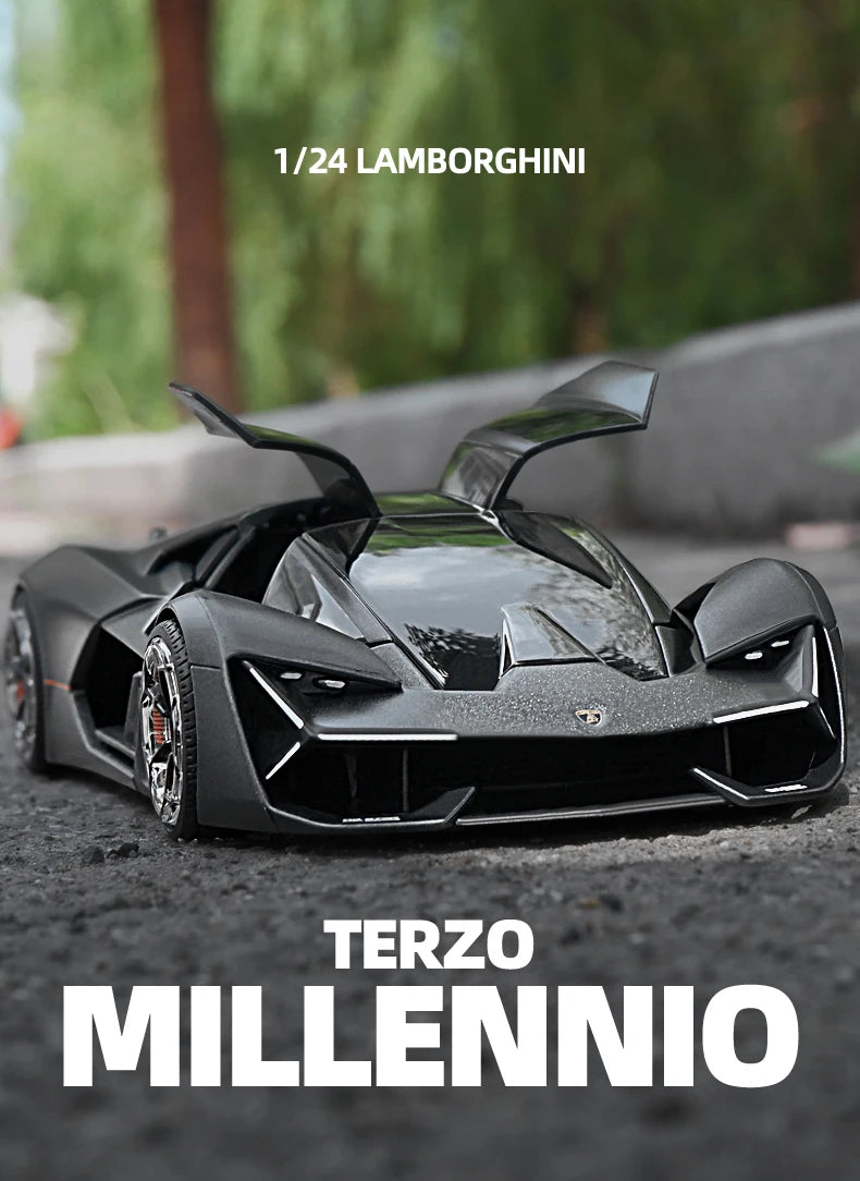 Bburago 1:24 Lamborghini Terzo Millennio Alloy Car Diecasts & Toy Vehicles Car Model Miniature Scale Model Car For Children