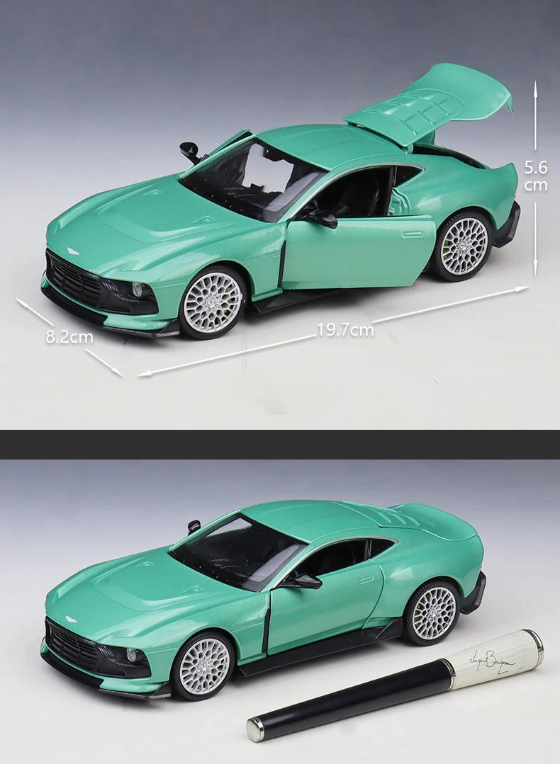 WELLY 1:24 Aston Martin Valour Supercar Alloy Car Diecasts & Toy Vehicles Car Model Miniature Scale Model Car Toy For Children