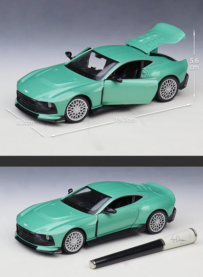 WELLY 1:24 Aston Martin Valour Supercar Alloy Car Diecasts & Toy Vehicles Car Model Miniature Scale Model Car Toy For Children