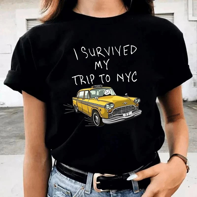 Tom Holland Same Style I Survived My Trip To NYC T Shirt Unisex The Physics Is Theoretical But The Fun Is Real Graphic Tees