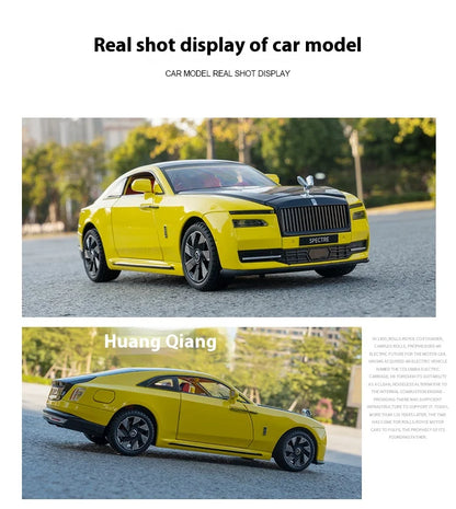 Rolls-Royce Shining 1:24 Alloy Model Toy Vehicle, Best Collection for Vehicle Enthusiasts, Gifts