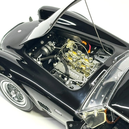 Exoto 1:18 AC Cobra Shelby 289 Black Simulation Limited Edition All Open Alloy Metal Static Car Model Toy Gift