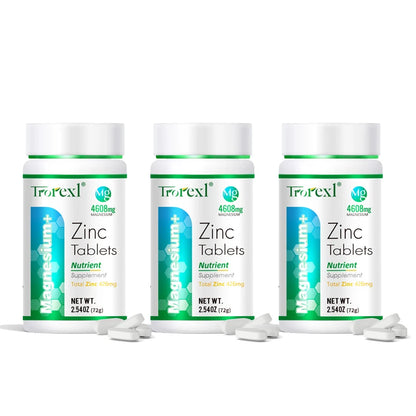 Zinc Tablets - Male Enhancing Supplement - Male healthy Pill - Enhance Energy & Endurance - Booster for Men - 60 Tablets/Bottle