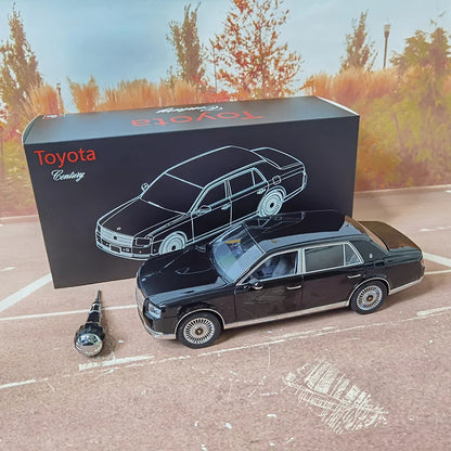LCD 1/18 Car Model TOYOTA Century Car Model Simulation Model Diecast Model Collect Ornament Boy Custom Birthday Boy Toy Gift