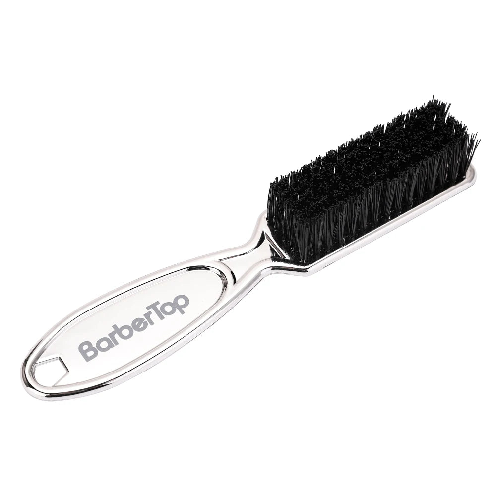 Soft Hair Cleaning Brush Barber Plastic Handle Retro Neck Duster for Salon Hairdressing Styling Tool to Remove Comb Breaks