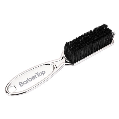 Soft Hair Cleaning Brush Barber Plastic Handle Retro Neck Duster for Salon Hairdressing Styling Tool to Remove Comb Breaks