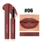 Matte Lipstick Pencil Waterproof Long Lasting Non-Stick Cup Sexy Red Matte Solid Lip Gloss Nude Pink Lipstick Pen Makeup -6 Colors