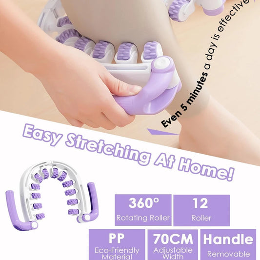 1PCS Anti Cellulite Roller & Lymphatic Drainage Massager | Fascia Blaster for Contoured & Smoother Skin | Tool for Sore Arms