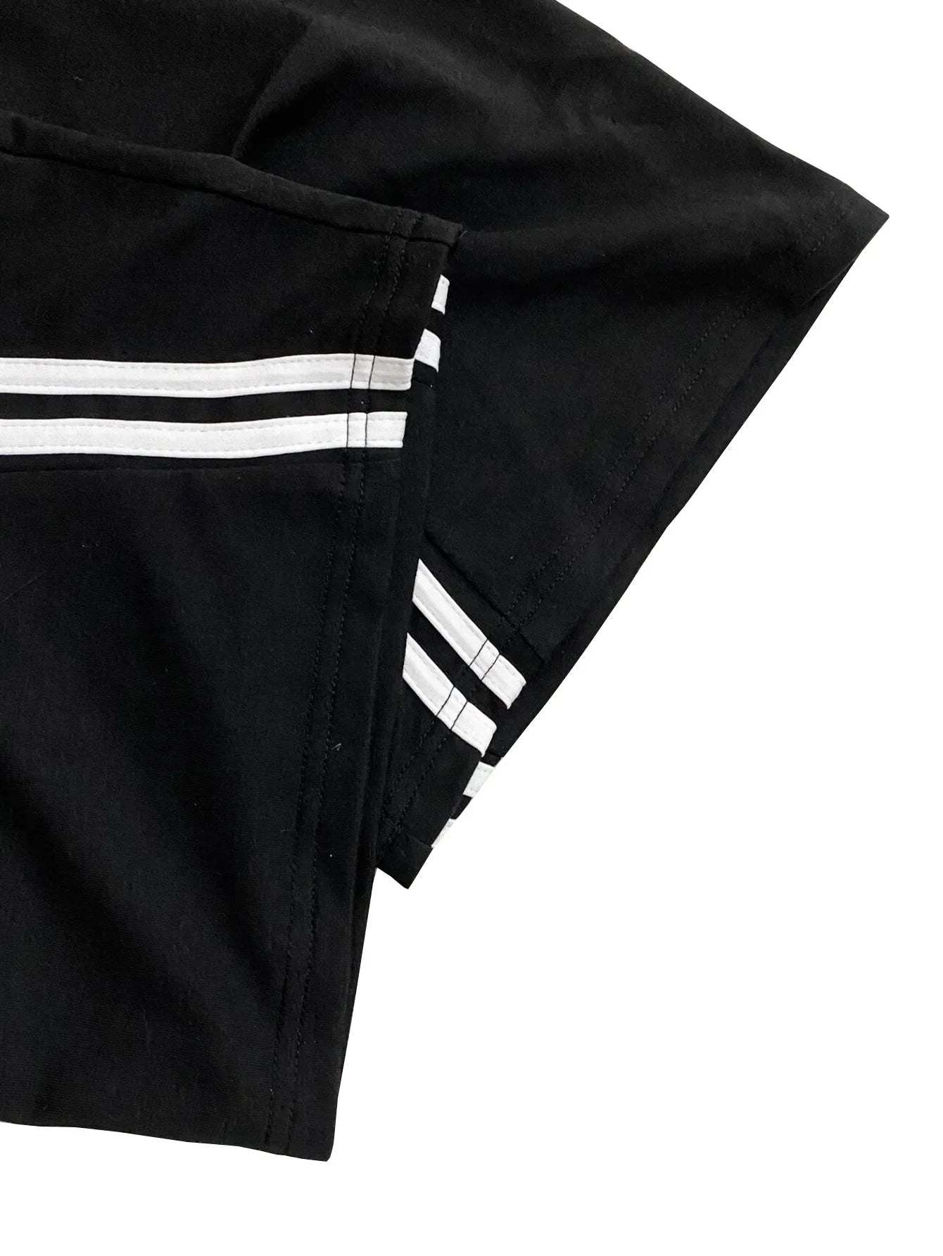 Customized Fashion Women Denim Patchwork Pocket Side Wide Leg Loose Jogger Pants Active Jean Splicing Sweatpants Trousers