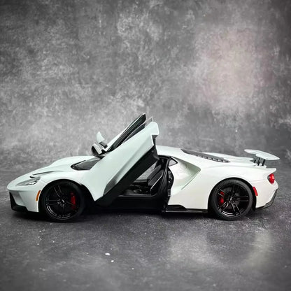 AUTOART 1:18 scale Ford GT ABS material Full Open car model Static Display Holiday gift collection Sports car model