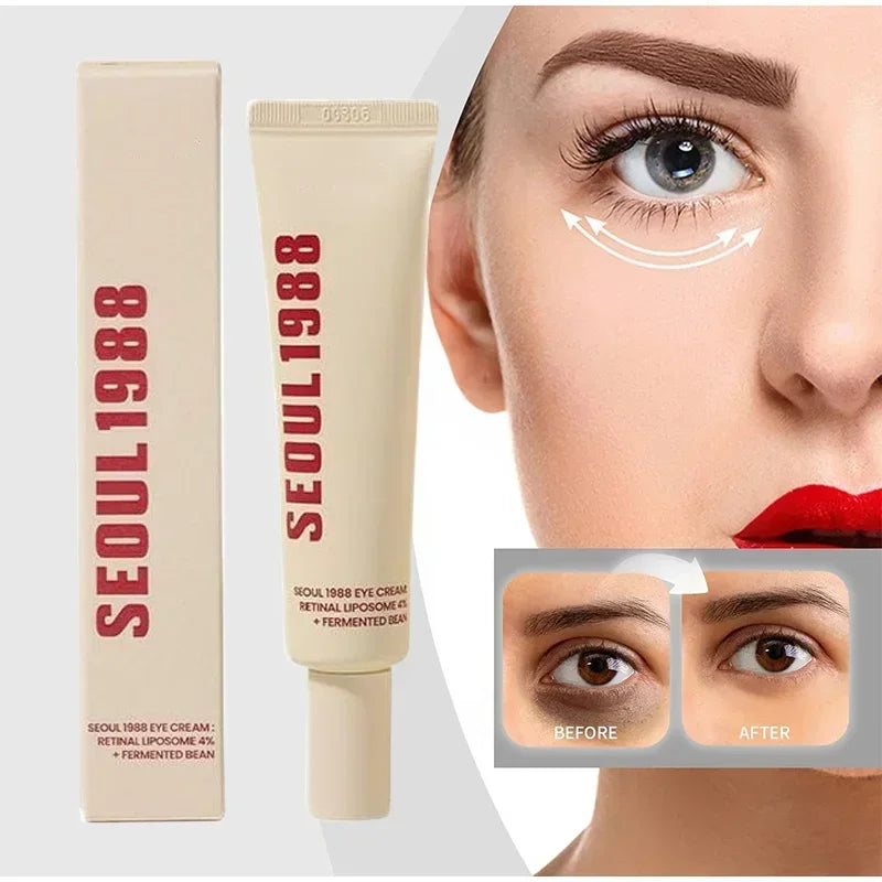 Seoul 1988 Retinal Liposome Face Cream,Snail Mucin Essence Rice Moisturizing Soothing Toner,Retinol Eye Serum,Korean Skincare