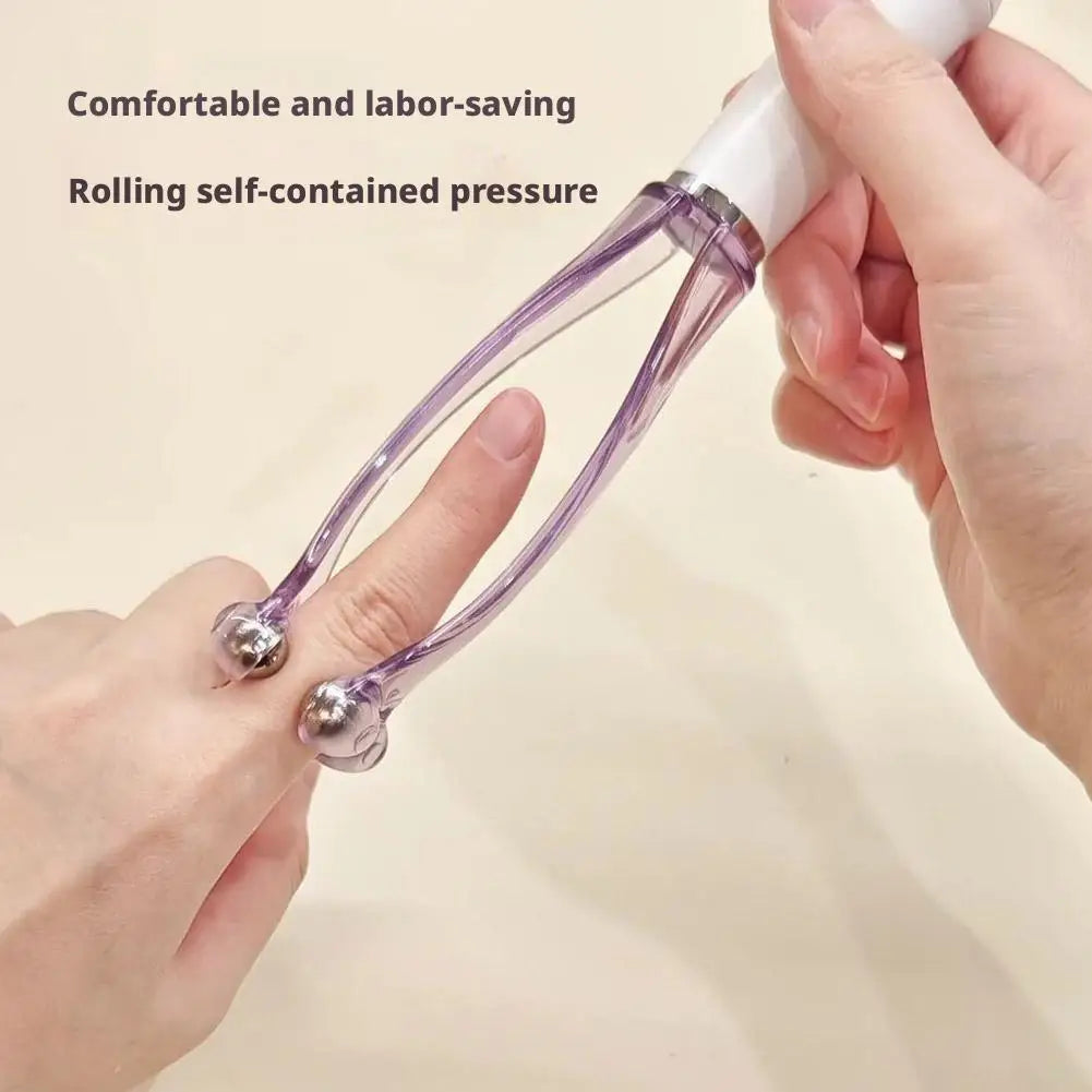 Finger Joint Acupoint Massager Rollers Handheld Hand Acupuncture Points Massager Relieve Finger Fatigue Arthritis Massage Tool