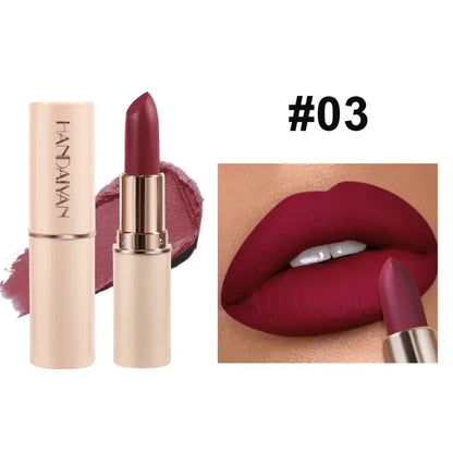 8 Colors Matte Lipstick Waterproof Velvet Nude Sexy Red Lip Gloss Long Lasting Nonstick Not Dry Lip Stain Makeup Matte Lipsticks