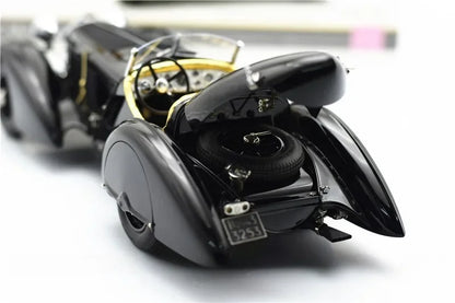 CMC 1:18 SSK The Black Prince 1934 25th Anniversary Simulation Limited Edition All Open Alloy Metal Static Car Model Toy Gift