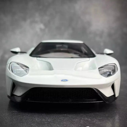 AUTOART 1:18 scale Ford GT ABS material Full Open car model Static Display Holiday gift collection Sports car model